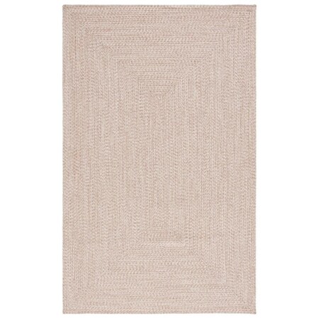 Safavieh 4 x 6 ft. Braided Oval Hand Woven Area Rug, Natural BRA201B-4OV